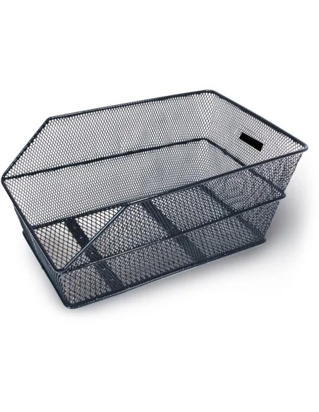 Fietsmand Basil Cento met dragerbevestiging 38 x 24 x 11 cm - zwart