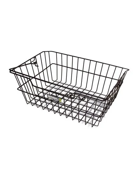 Fietsmand Basil Cairo met dragerbevestiging 41 x 31 x 17 cm - zwart