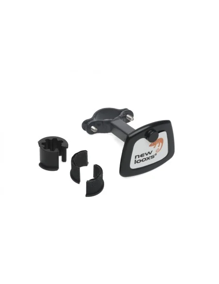 Fietsmand New Looxs Toscane RapidLock 19 liter 34 x 25 x 25 cm - zilver