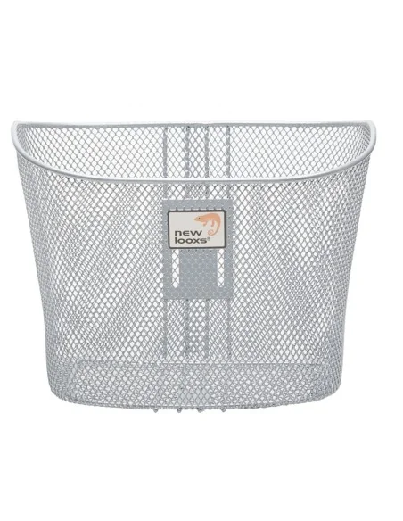 Fietsmand New Looxs Toscane RapidLock 19 liter 34 x 25 x 25 cm - zilver