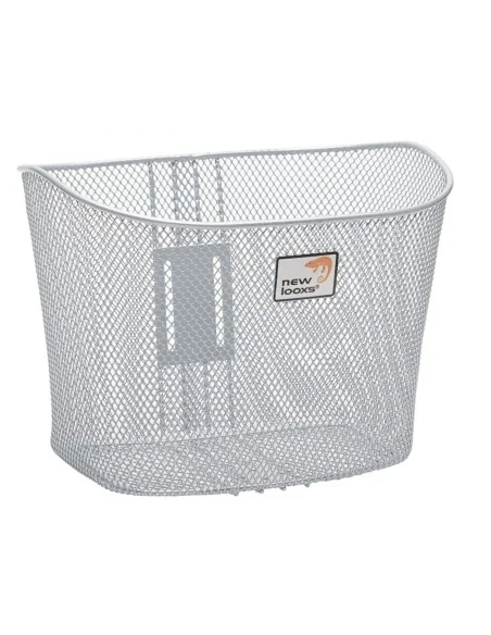Fietsmand New Looxs Toscane RapidLock 19 liter 34 x 25 x 25 cm - zilver