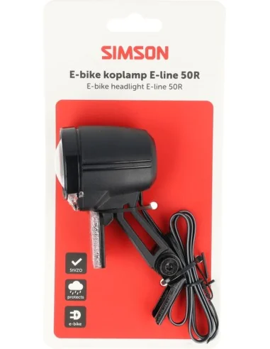 Koplamp Simson aurora E-line 50r