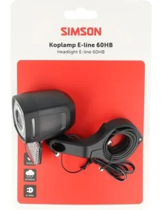 Koplamp Simson aurora E-line 60hb