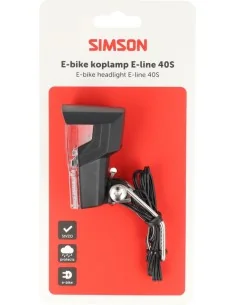 Koplamp Simson aurora E-line 40s