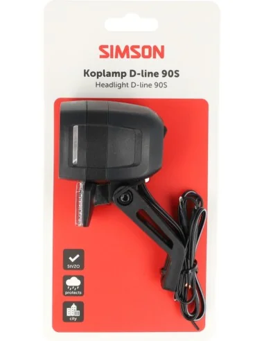 Koplamp Simson aurora D-line 90s