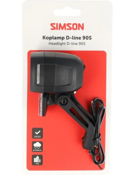 Koplamp Simson aurora D-line 90s