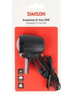Koplamp Simson aurora D-line 50r