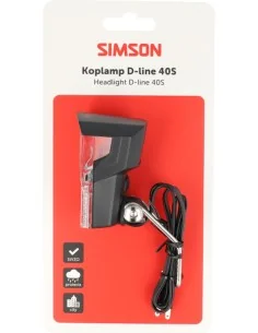 Koplamp Simson aurora D-line 40s