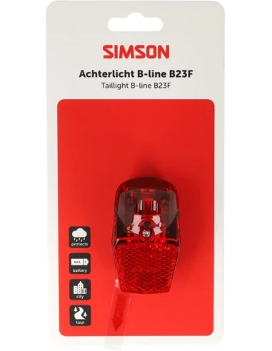 Achterlicht Simson aurora B-line b23f