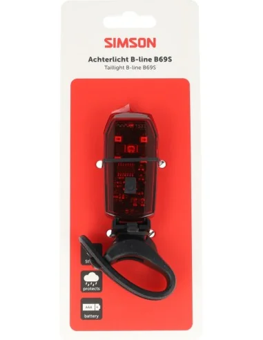 Achterlicht Simson aurora B-line b69s