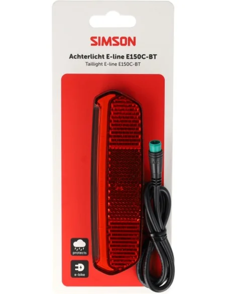 Achterlicht Simson aurora E-line e150c-bt