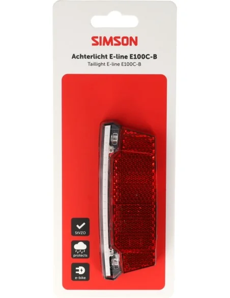 Achterlicht Simson aurora E-line e100c-b