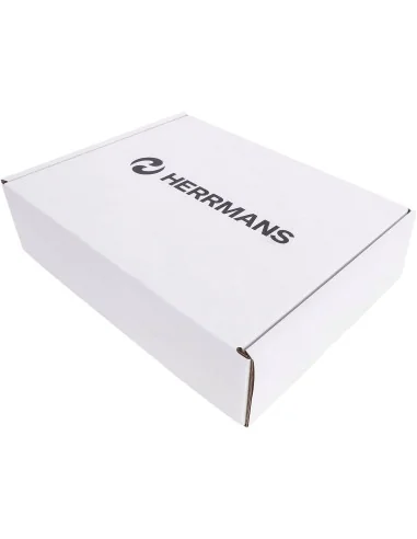 Handvat Herrmans Ergo 84B 120mm - zwart (werkplaatsverpakking à 30 stuks)