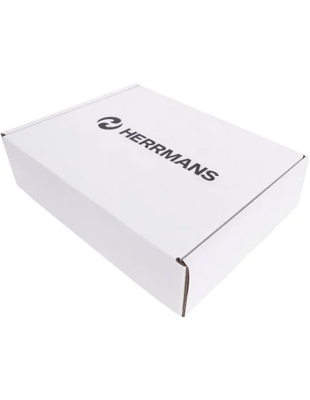 Handvat Herrmans Ergo 84B 120mm - zwart (werkplaatsverpakking à 30 stuks)