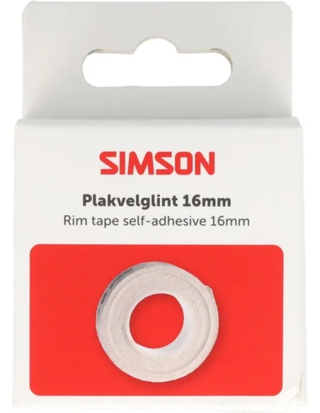 Plakvelglint Simson 16mm breed