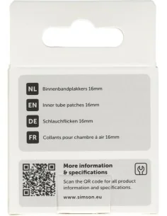 Binnenbandpleisters Simson 16mm 8st 2
