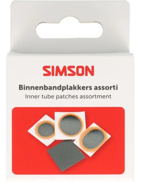 Binnenbandpleisters Simson assortiment 9-delig