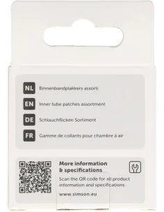 Binnenbandpleisters Simson assortiment 9-delig 2