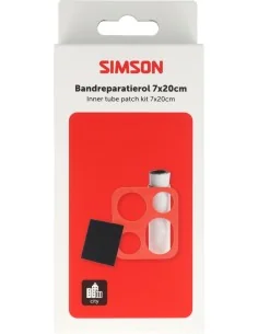 Bandenreparatierol & sjabloon Simson 7x20cm