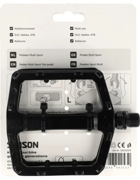Pedalen Simson Multi Sport