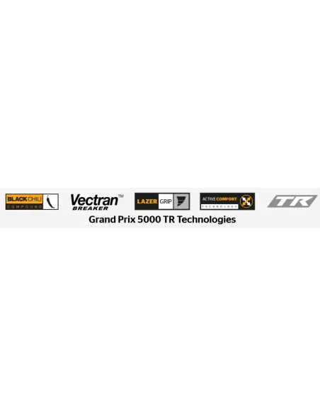 Buitenband Continental Grand Prix 5000 S TR 28 x 1.20'' / 30-622 - zwart/transparant