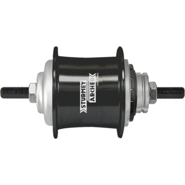 Versnellingsnaaf 3 speed Sturmey Archer S-RF3 vrijloop - 36 gaats - zwart