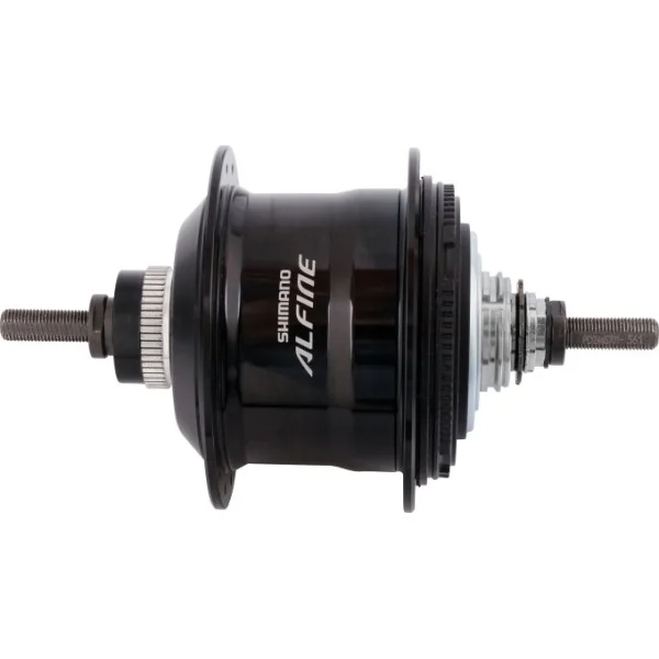 Versnellingsnaaf 11 speed Shimano Alfine SG-S7001 voor schijfrem - 36 gaats - zwart