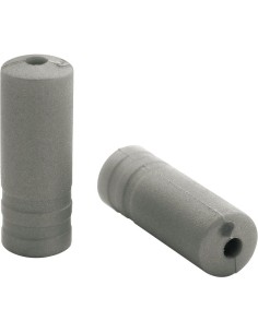 Kabelhoedjes Ø5,0mm nylon - zilver