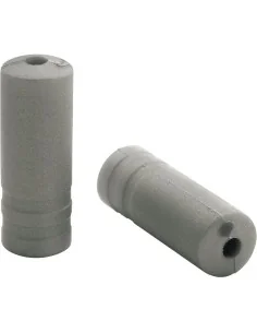 Kabelhoedjes Ø5,0mm nylon - zilver