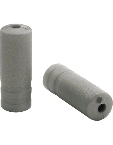 Kabelhoedjes Ø5,0mm nylon - zilver