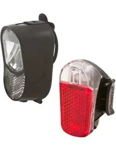 Verlichtingsset Spanninga Luz XB koplamp & Presto XB achterlicht - batterij