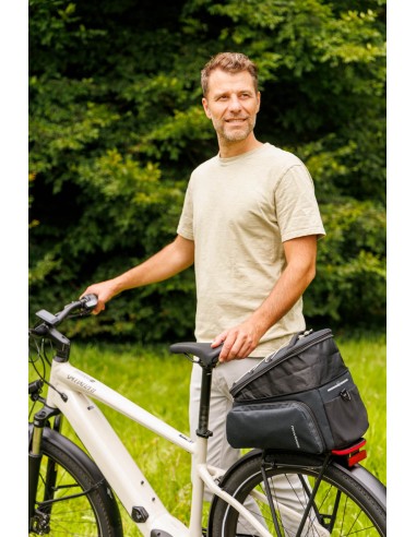 Bagagedragertas New Looxs Sports Trunkbag MIK 2.0 - 31 liter - 34,5 x 24 x 20 cm - zwart