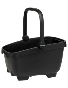 Gerecyclede (honden)fietsmand New Looxs Clipper 28 liter - 49 x 37 x 29 cm - zwart