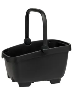 Gerecyclede (honden)fietsmand New Looxs Clipper 28 liter - 49 x 37 x 29 cm - zwart