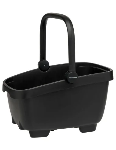 Gerecyclede (honden)fietsmand New Looxs Clipper 28 liter - 49 x 37 x 29 cm - zwart