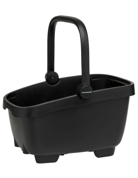 Gerecyclede (honden)fietsmand New Looxs Clipper 28 liter - 49 x 37 x 29 cm - zwart