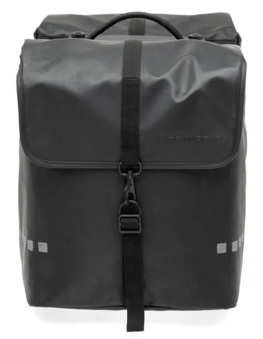 Dubbele fietstas New Looxs Odense Double MIK 39 liter 34 x 16 x 38 cm (x2) - zwart