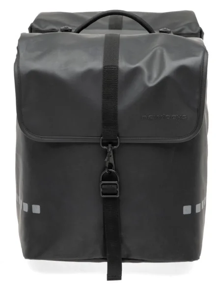 Dubbele fietstas New Looxs Odense Double MIK 39 liter 34 x 16 x 38 cm (x2) - zwart