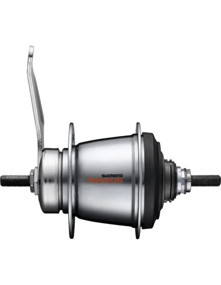 Versnellingsnaaf 7 speed Shimano Nexus 7 SG-C30017 met terugtraprem - 36 gaats - zilver