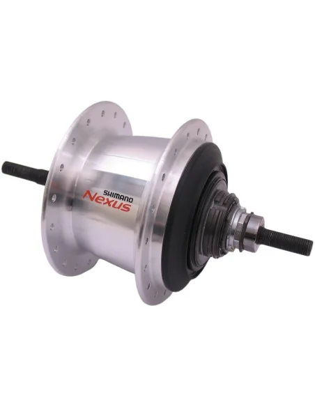 Versnellingsnaaf 7 speed Shimano Nexus 7 SG-C3001 voor rollerbrakes / velgrem 36 gaats - zilver