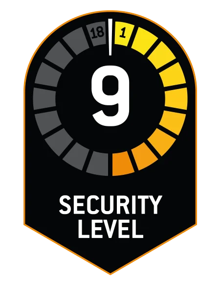 Vouwslot FS 380/100 Trigo X-Press 100cm - zwart