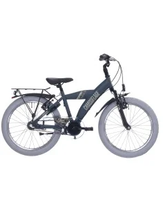 Kinderfiets 20" Bike Fun Camouflage met Shimano Nexus 3 - mat donkergroen