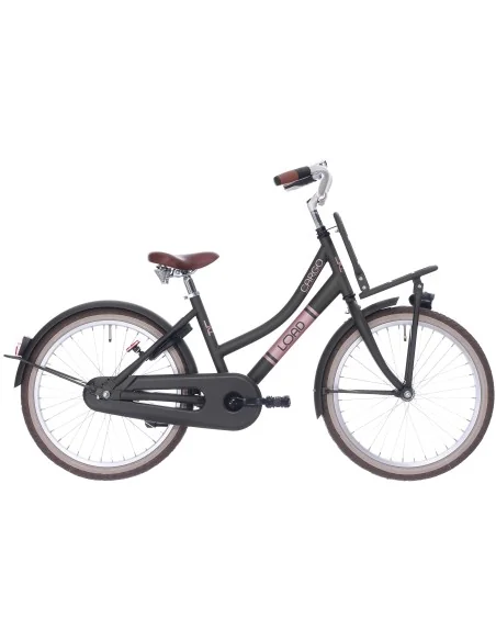 Kinderfiets Bikefun Load 20 inch met remnaaf - Elegance Mat Groen