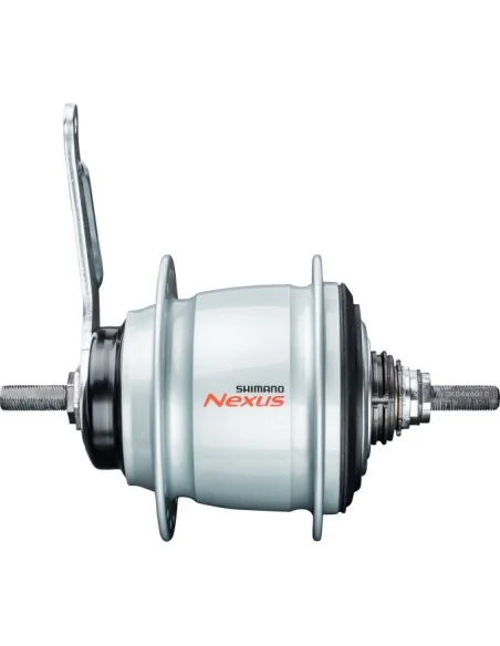 Versnellingsnaaf Shimano Nexus 8 SG-C6001 voor terugtraprem - 36 gaats - zilver