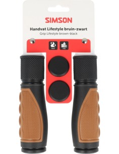 Handvatten Simson Lifestyle middenbruin-zwart 2