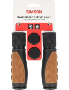Handvatten Simson Lifestyle middenbruin-zwart 2