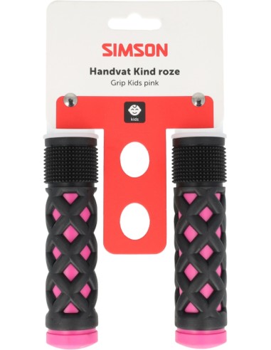 Handvatten Simson Kinderen roze-zwart