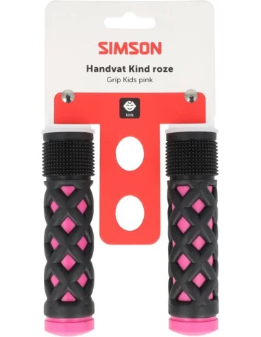 Handvatten Simson Kinderen roze-zwart