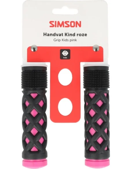 Handvatten Simson Kinderen roze-zwart