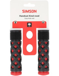 Handvatten Simson Kinderen rood-zwart 2